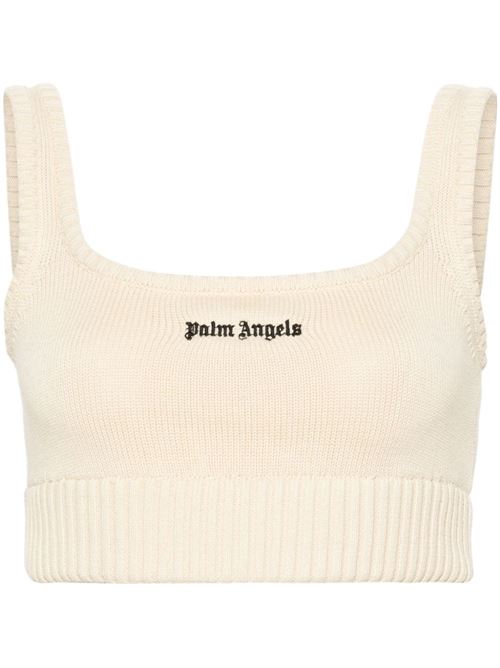 Top con logo PALM ANGELS | PWHT016S24KNI0010310